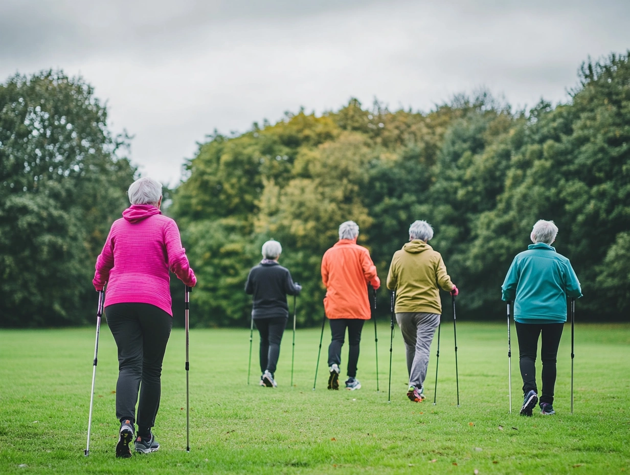Групові заняття йогою для пенсіонерів
